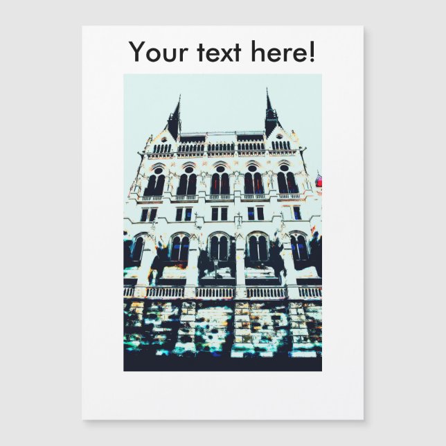 Pintura do Parlamento húngaro (Frente)