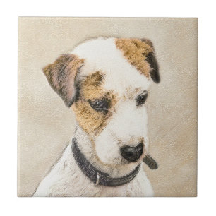 Pintura do Parson Jack Russell Terrier - Arte Cani