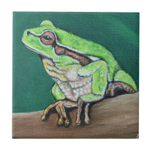 Pintura do Sapo em árvore