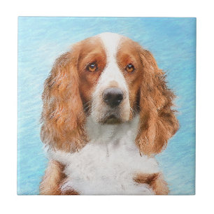 Pintura do Welsh Springer Spaniel - Arte Original
