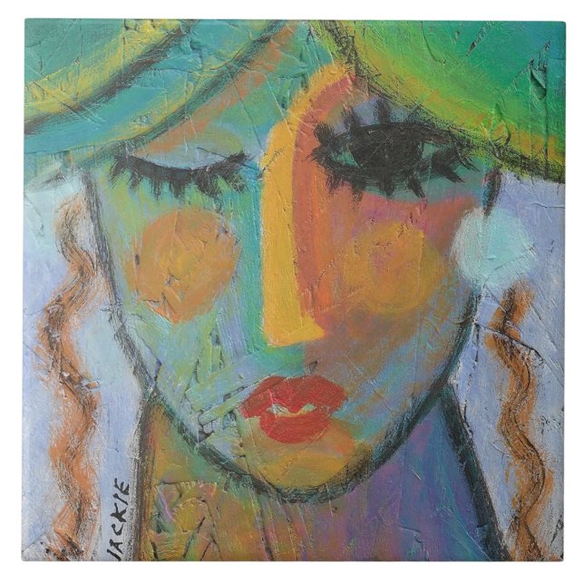 Pintura em acrílico no bom dia na OSB (Frente)