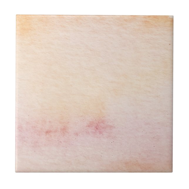 Pintura em aquarela Fundo contemporâneo Laranja (Frente)