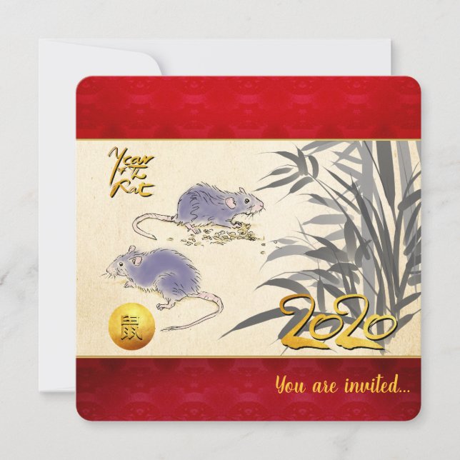 Pintura em bambu em ratos originais 2020 SFCI (Frente)