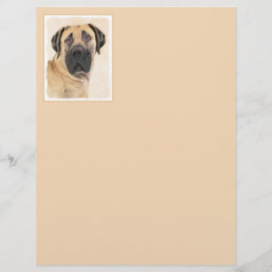 Pintura em Boerboel - Arte Cachorro Original Bonit