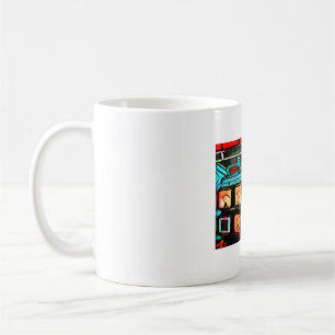 Pintura em Caneca de Café do Testador de Motor Sol