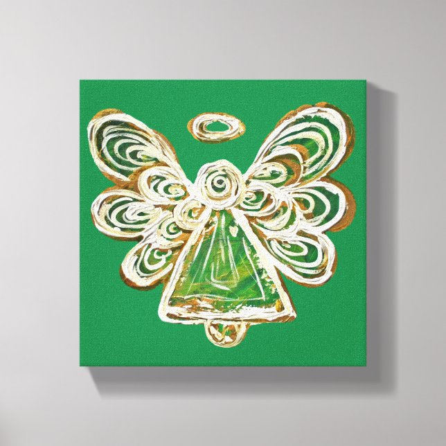 Pintura em Canvas do Angel Guardian (Frente)