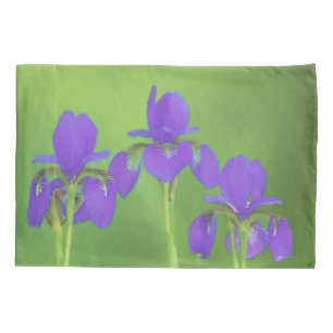 Pintura em Íris Roxa - Arte em Flor Original