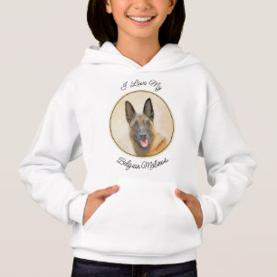 Pintura em Malinois Belga - Arte Cachorra Original