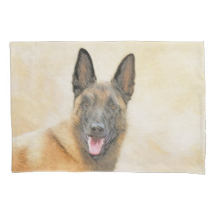 Pintura em Malinois Belga - Arte Cachorra Original