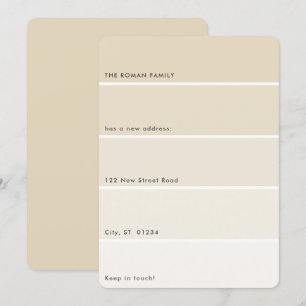 Pintura Fresca Movendo Anúncio Beige Pinta