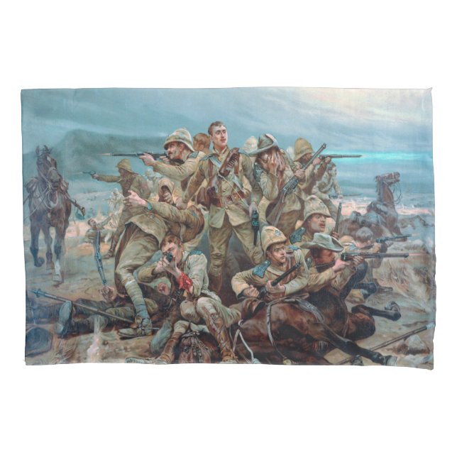 Pintura histórica da Guerra do Bar Vitoriana Britâ (Frente)