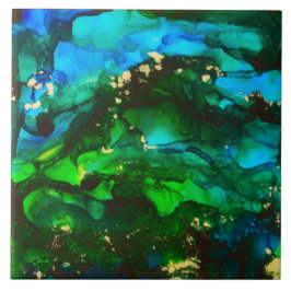 Pintura impressionante da tinta do álcool