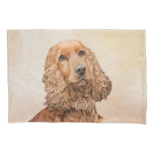Pintura Inglesa em Cocker Spaniel - Arte Original
