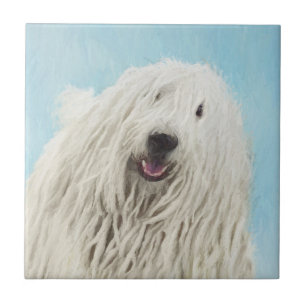 Pintura Komondor - Arte Cachorra Original