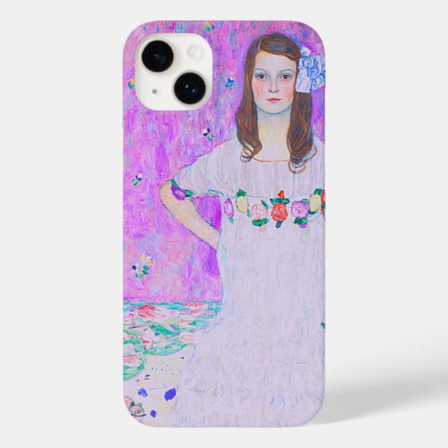 Pintura Mäda Primavesi de Gustav Klimt (Verso)