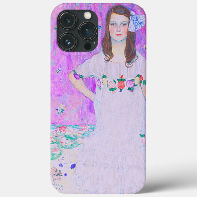 Pintura Mäda Primavesi de Gustav Klimt (Verso)