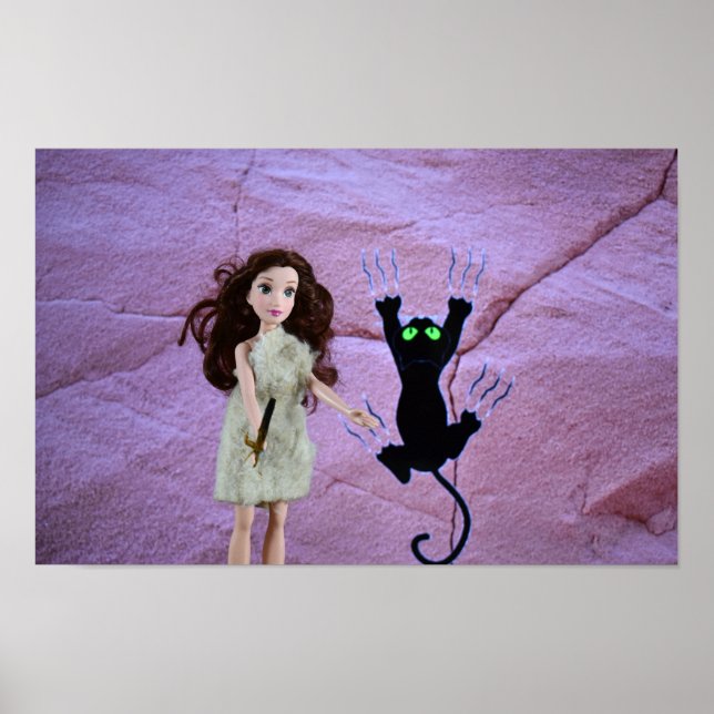 Pintura nas cavernas. poster (Frente)