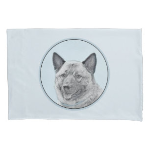 Pintura Norueguesa de Elkhound - Arte Original de