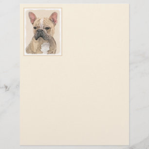 Pintura para o Bulldog Francês (Sable) - Fita Ori