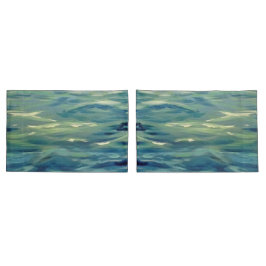 Pintura Por Aquarela De Ondas Oceânicas