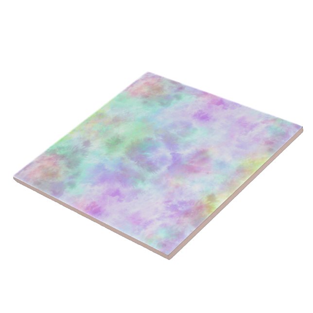 Pintura por Aquarela do Pastel Rainbow Tie-Dye (Lateral)