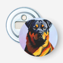 Pintura rottweiler