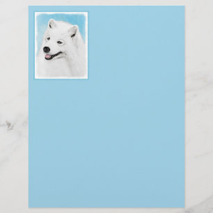 Pintura Samoyed - Arte Cachorosa Original