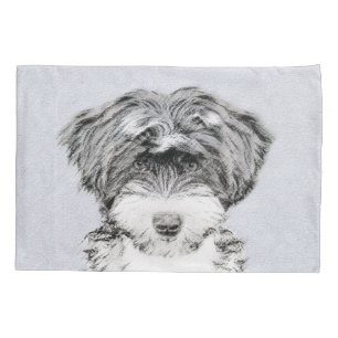 Pintura Tibetana Terrier - Arte Cachorro Original