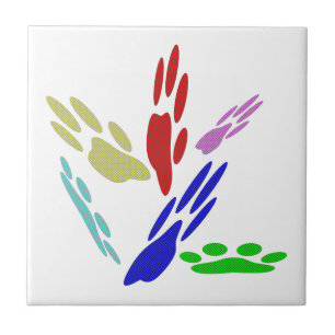 Pinturas De Pata De Cão Com Bolinhas