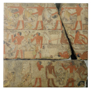 Pinturas do túmulo de Metjetji, de Saqqara,