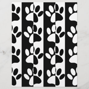 Pinturas E Estrias De Cães Pretos E Brancos