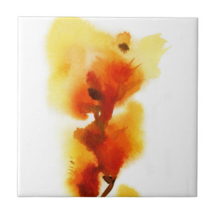 Pinturas florais abstratas 2 da aguarela