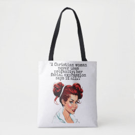 Pinup Girl, com Bolsa de humor cristão