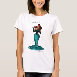 Pinups pretos - camisa da menina do encanto
