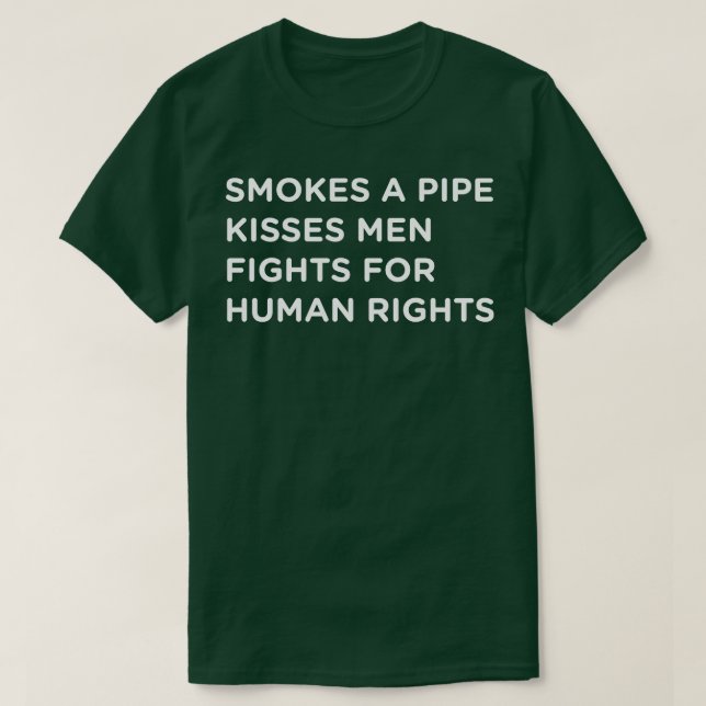 Piper Smoker Who design no 2 para camisas escuras (Frente do Design)