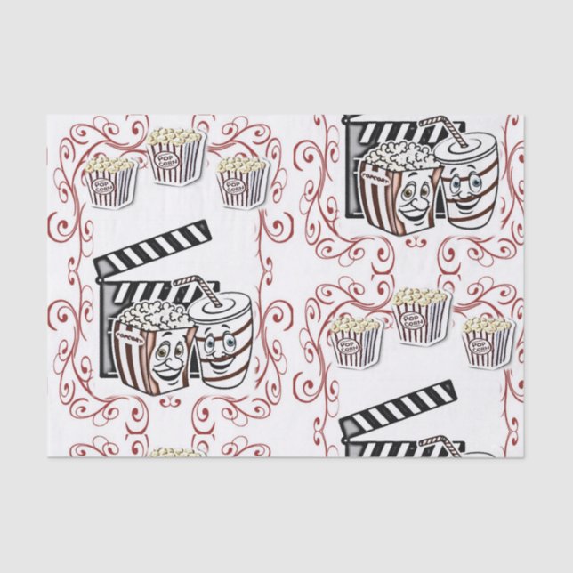 Pipoca de papel absorvente (Frente )