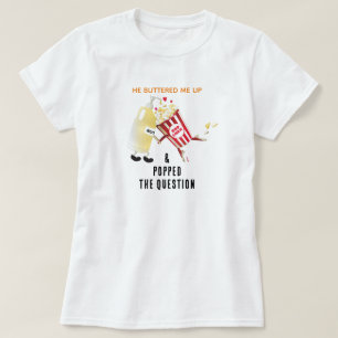 Pipoca de Proposta de Namoro Camiseta