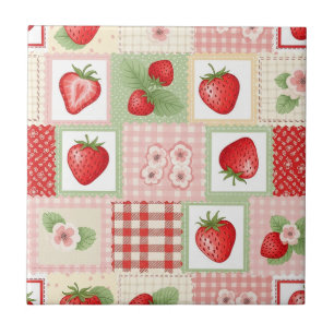 Piquenique de Patchwork de Morango (3)