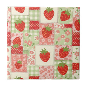 Piquenique de Patchwork de Morango (4)