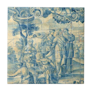 Piquenique do renascimento - azulejo de Azulejo