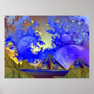 Pirâmides Sagradas - Poster