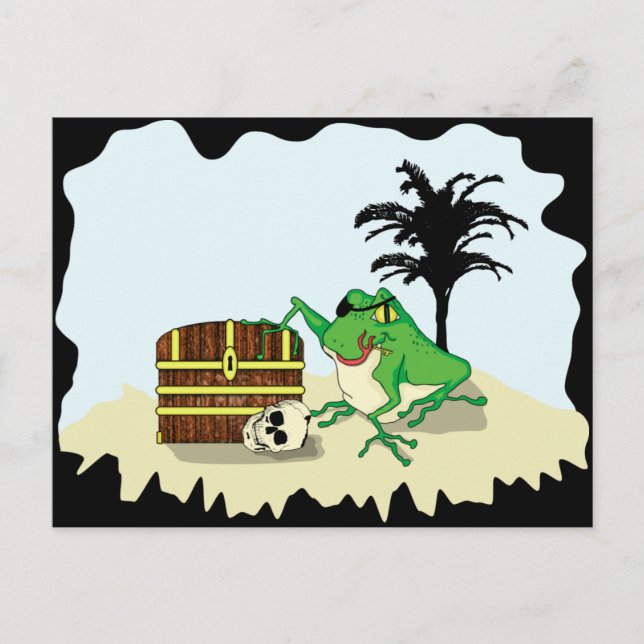 Pirata Este Cartão Postal (Frente)