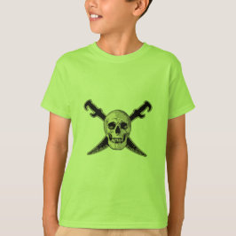 Piratário (Caveira) - Camiseta Básica Infantil