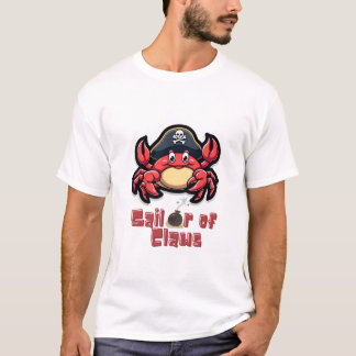 Piratas legal do Caranguejo: Camisetas de Aventura