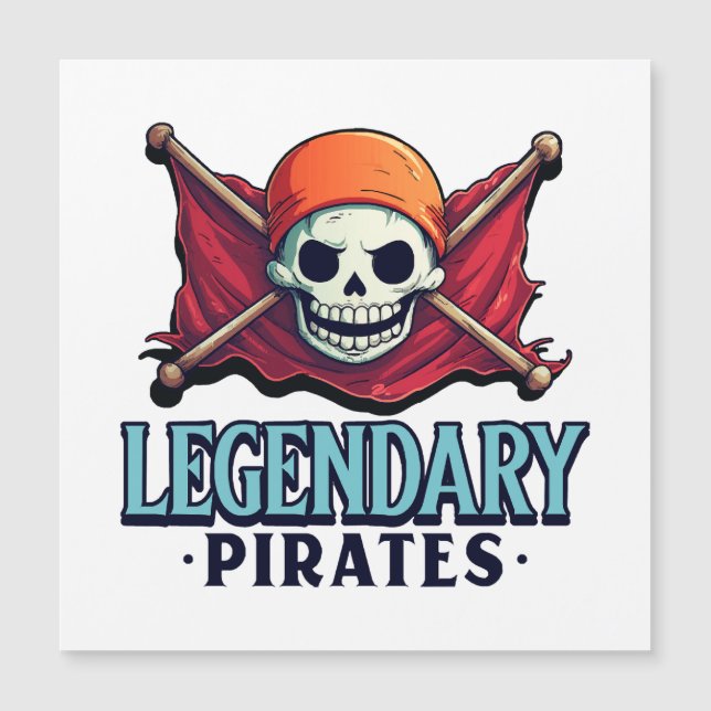 Piratas lendários (Frente)