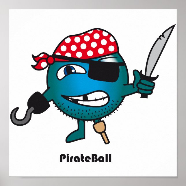 Pirate Ball Poster (Frente)