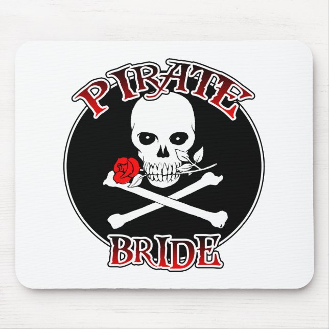 Pirate Bride Mousepad (Frente)