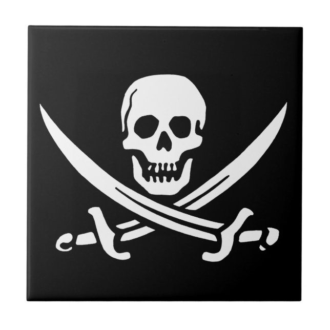 Pirate Jolly Roger Skull (Frente)