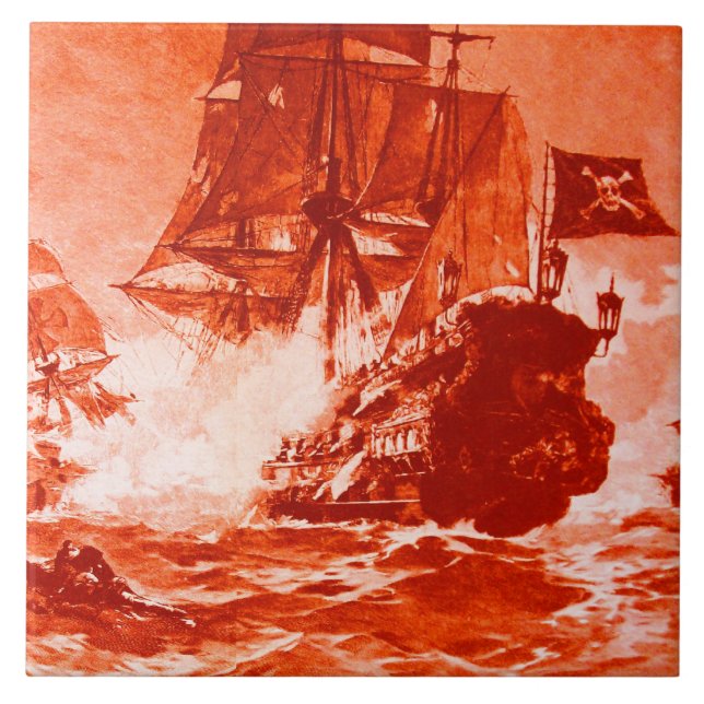 PIRATE SHIP BATTTTTLE EM vermelho (Frente)