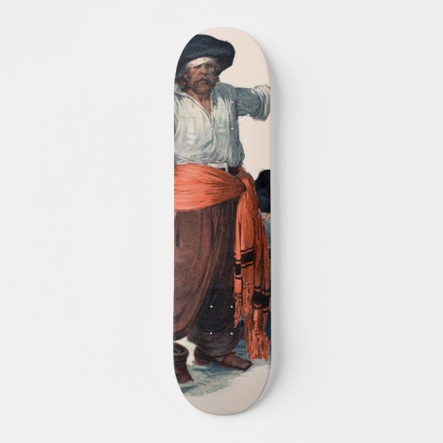 Pirate Skateboard (Frente)
